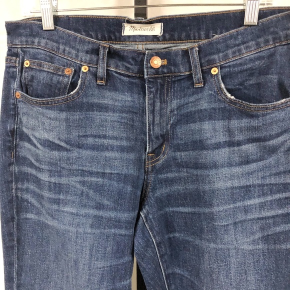 MADEWELL Slim Boyfriend Raw Hem Edition Jeans - Picture 3 of 8